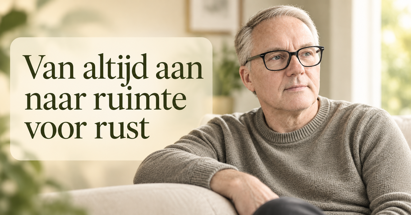 Van altijd aan naar ruimte voor rust, omslag van Essence Healing