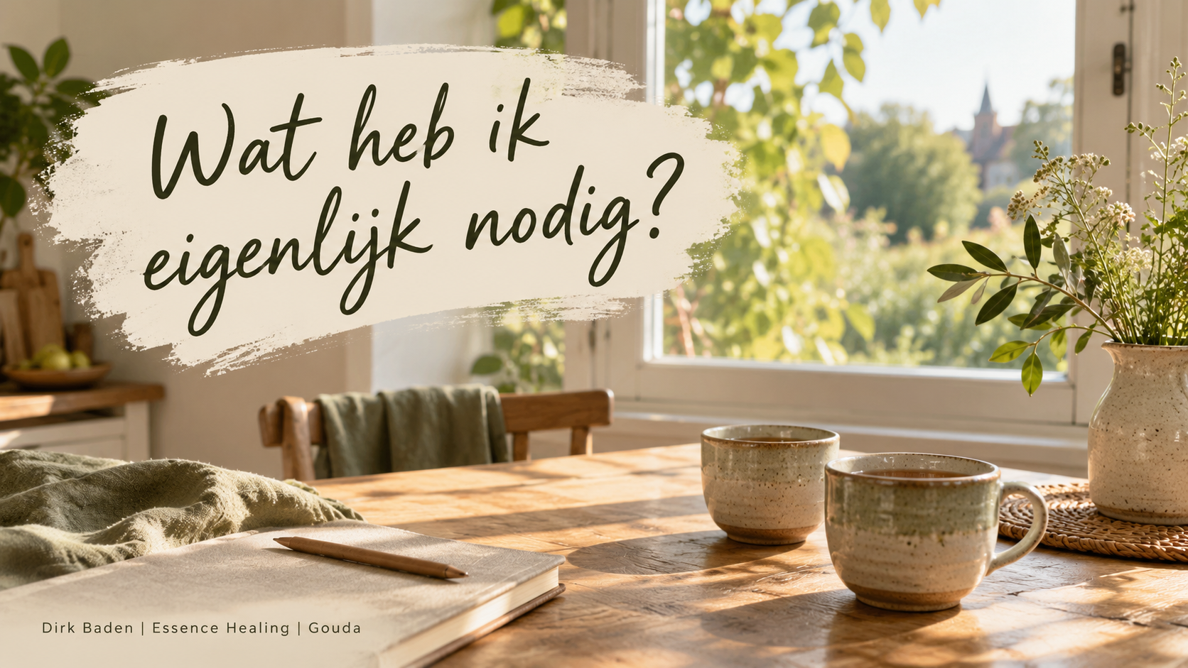 Wat heb ik eigenlijk nodig?